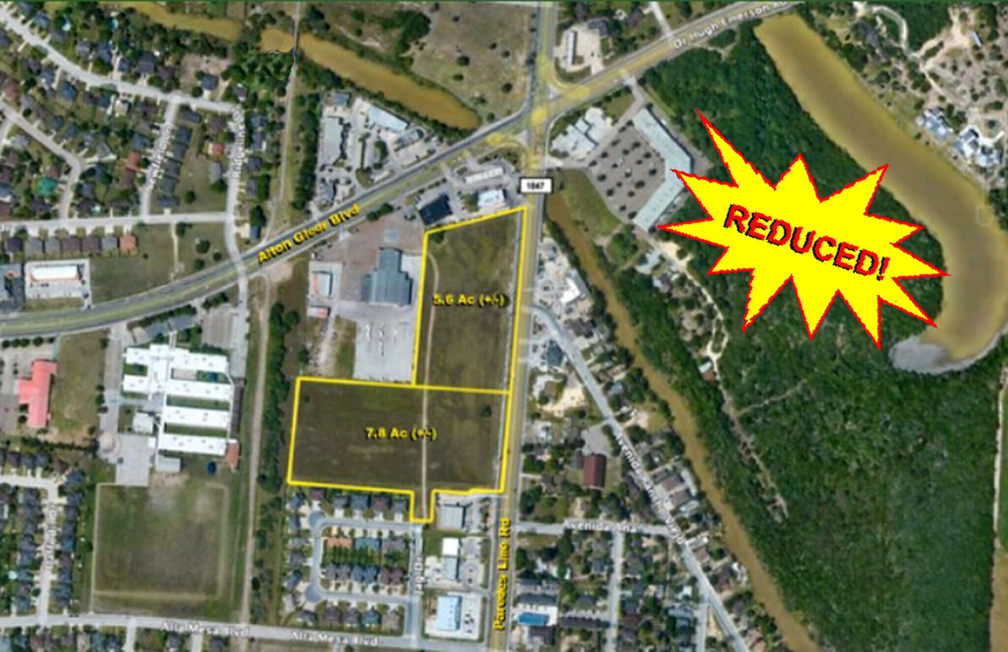 Paredes Line Rd, Brownsville, TX à vendre Aérien- Image 1 de 2