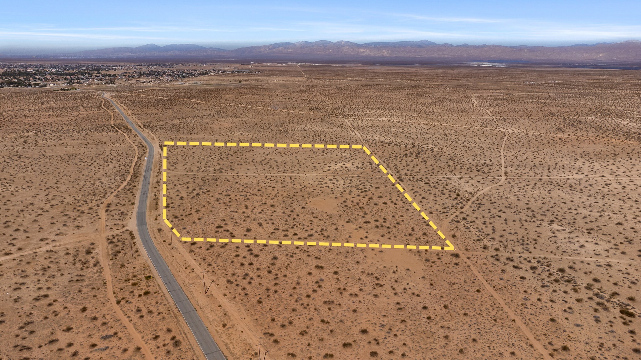 0 Twenty Mule Team Parkway Rd, California City, CA for sale Aerial- Image 1 of 6