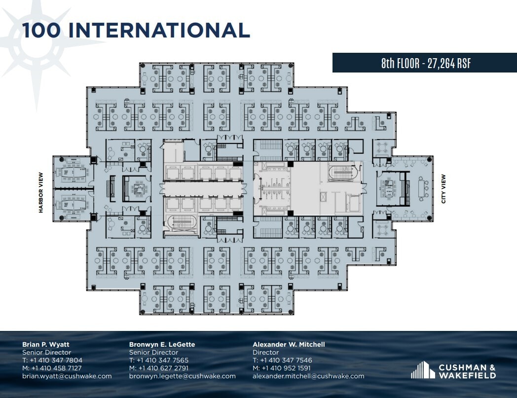 100 International Dr, Baltimore, MD for lease Floor Plan- Image 1 of 1