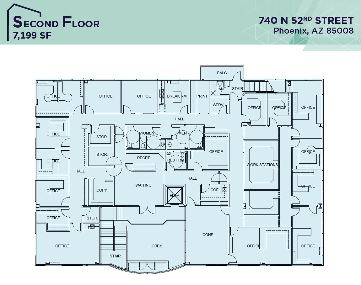 740 N 52nd St, Phoenix, AZ for lease Building Photo- Image 1 of 2