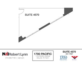 1700 Pacific Ave, Dallas, TX à louer Plan d  tage- Image 1 de 1