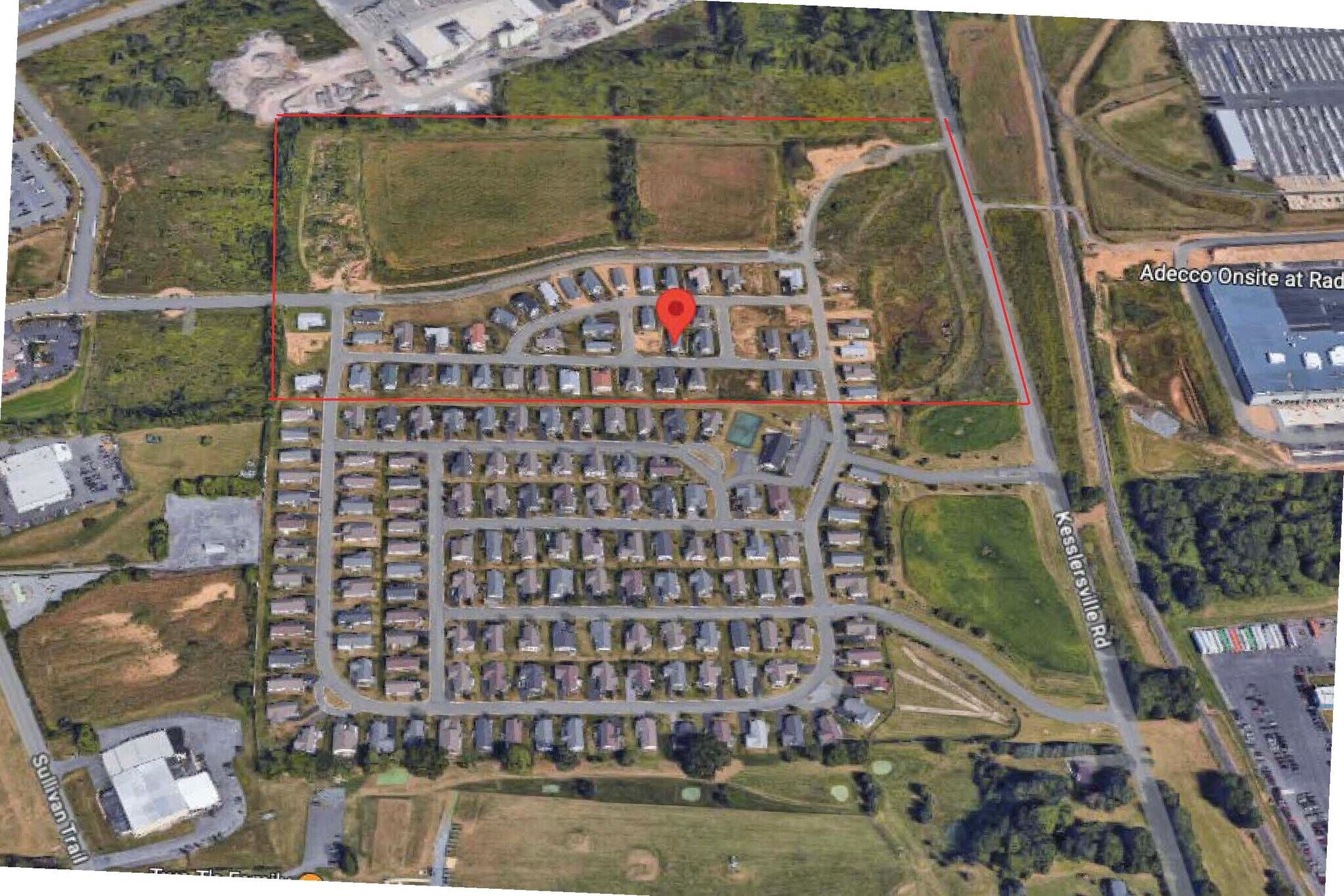 3800 Kesslersville Road, Easton, PA for sale Aerial- Image 1 of 1