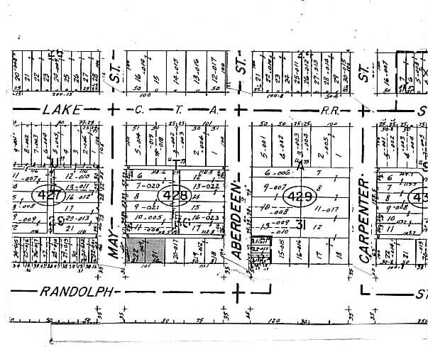 1122 W Randolph St, Chicago, IL à louer - Plan cadastral - Image 2 de 2