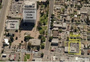 322 W Compton Blvd, Compton, CA - Aerial  map view - Image1