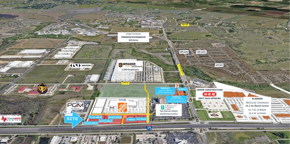 NEQ E McCarty ln, San Marcos, TX for sale - Building Photo - Image 2 of 4