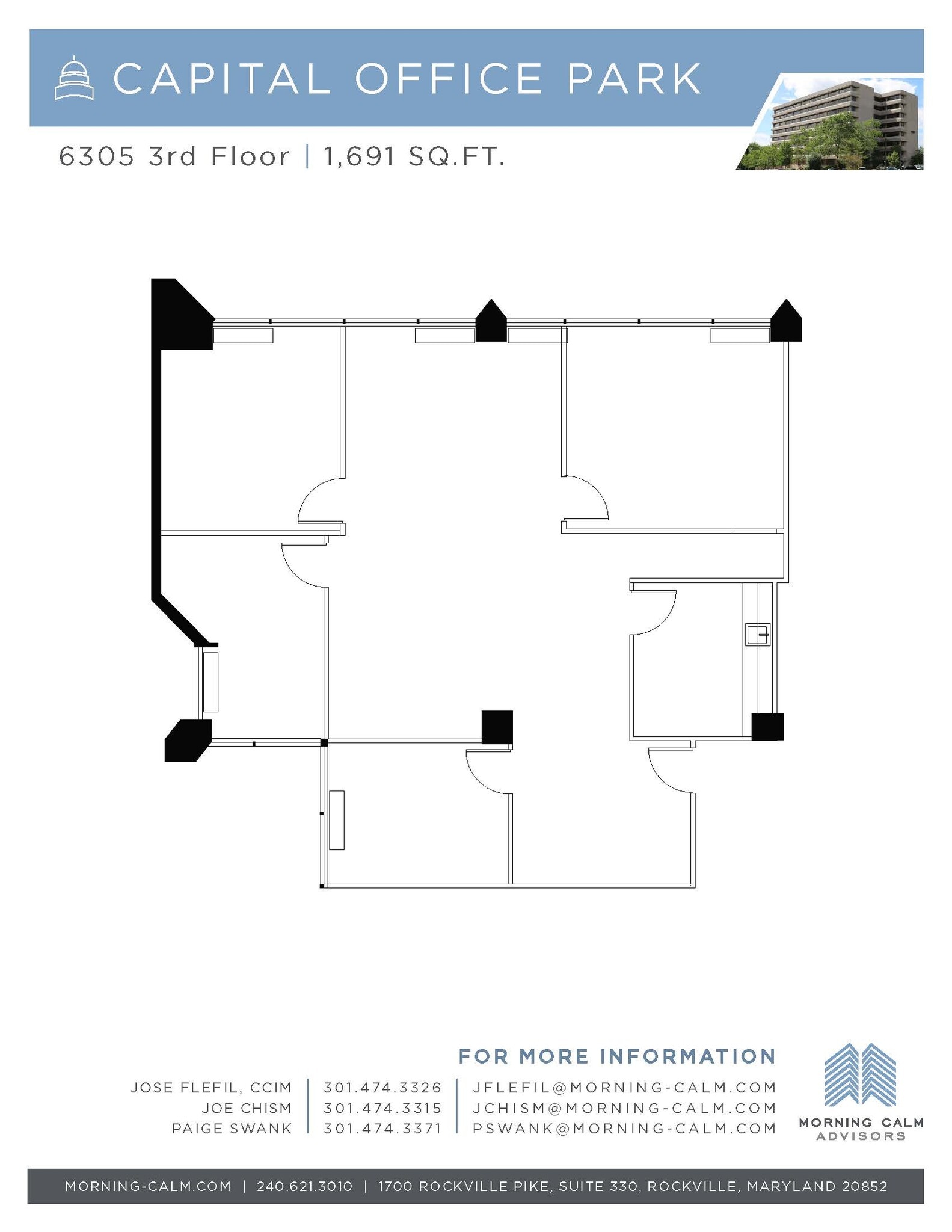 6305 Ivy Ln, Greenbelt, MD for lease Interior Photo- Image 1 of 1