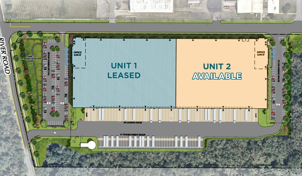 1804 River Rd, Burlington, NJ for lease - Site Plan - Image 3 of 4