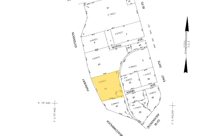 70 Charles Lindbergh Blvd, Uniondale, NY for lease - Plat Map - Image 2 of 7