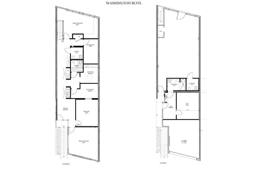13114 W Washington Blvd, Los Angeles, CA à vendre - Plan d’étage type - Image 3 de 4