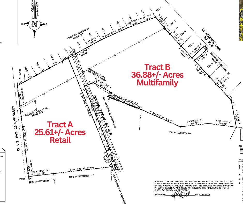 1075 Edgefield Road (Tract B) Rd, North Augusta, SC à vendre Photo du bâtiment- Image 1 de 8