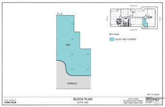 601 W 26th St, New York, NY for lease Floor Plan- Image 1 of 3