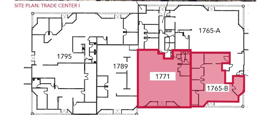 1765-1795 Orange Tree Ln, Redlands, CA à louer Plan d  tage- Image 1 de 1