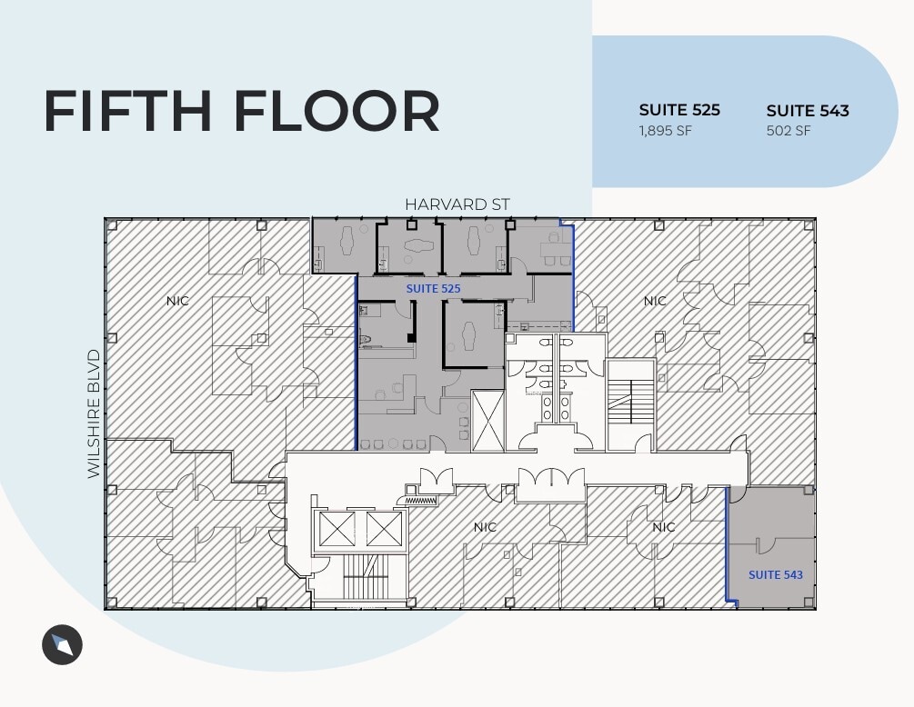 2730 Wilshire Blvd, Santa Monica, CA for lease Floor Plan- Image 1 of 1