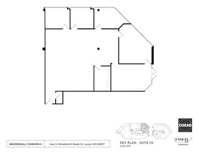 424 S Woods Mill Rd, Chesterfield, MO à louer Plan de site- Image 1 de 1