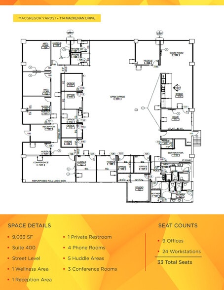 114 MacKenan Dr, Cary, NC for lease - Site Plan - Image 1 of 12