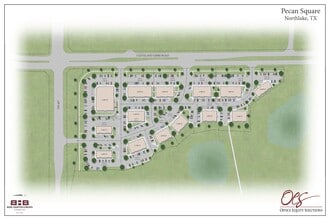 8040 Gibbs Rd, Northlake, TX - Aérien Vue de la carte
