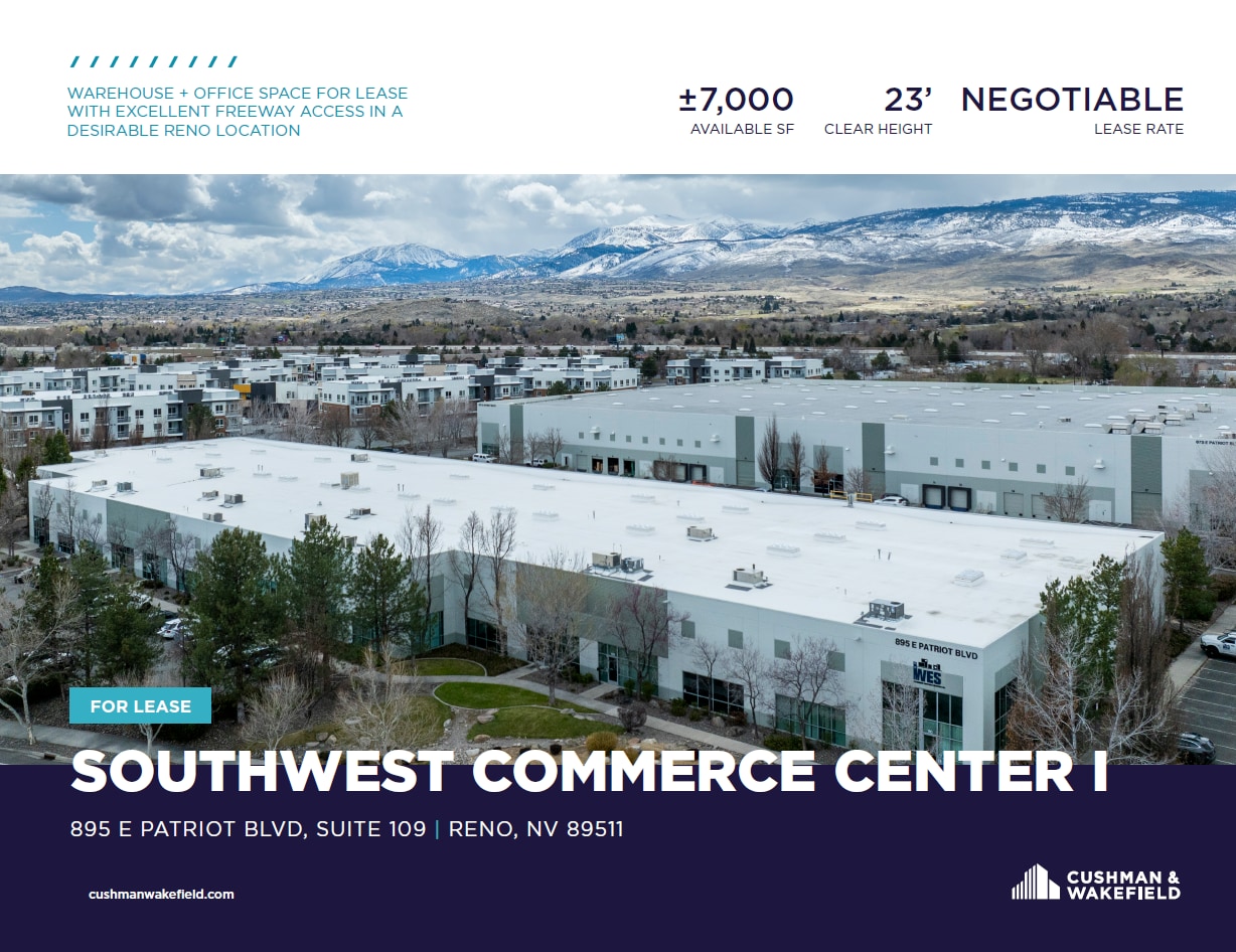 875 E Patriot Blvd, Reno, NV for lease Interior Photo- Image 1 of 3