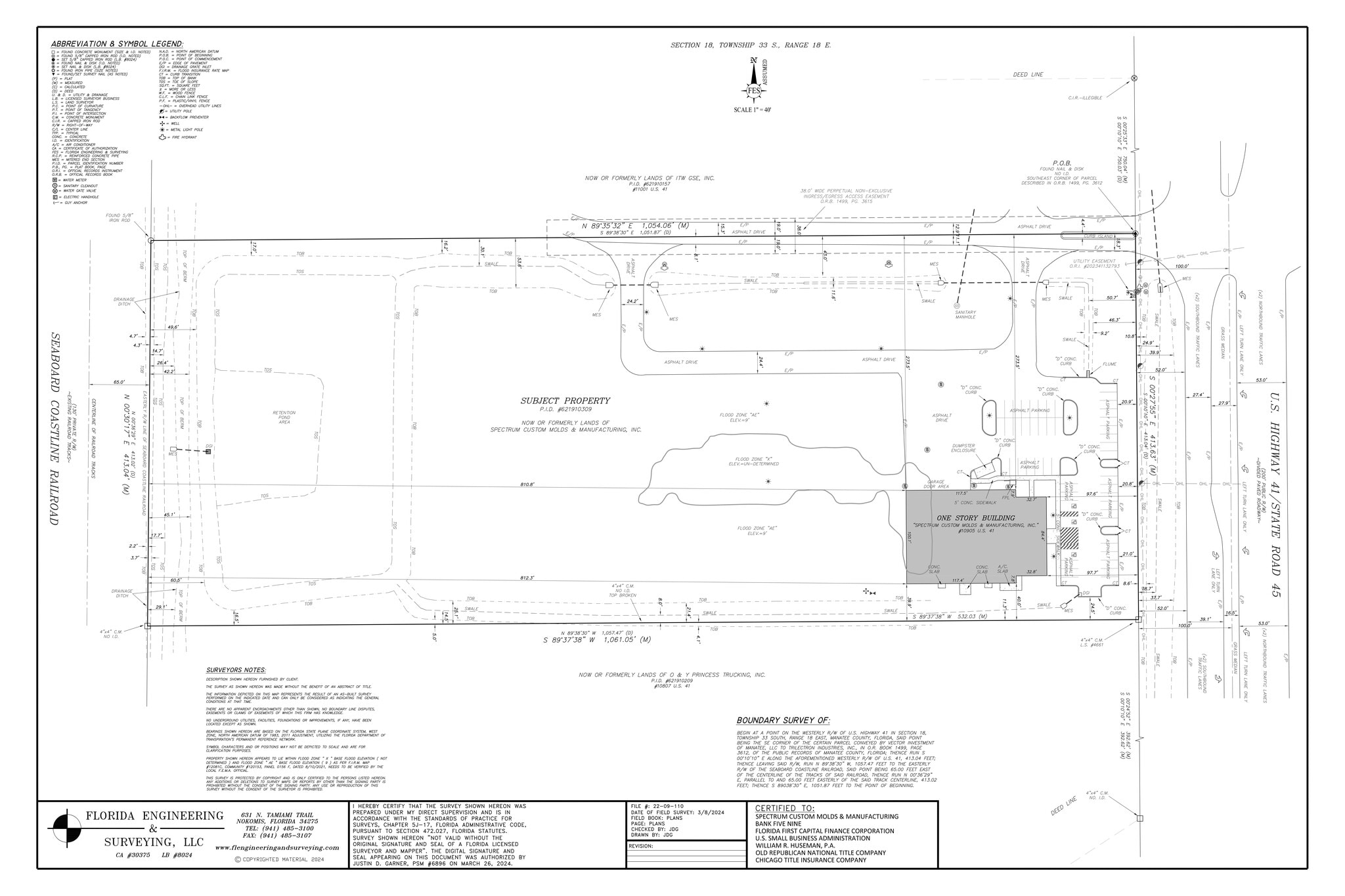 10905 US Highway 41 N, Palmetto, FL for lease Site Plan- Image 1 of 1