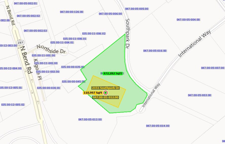 2151 Southpark Dr, Hebron, KY à louer - Plan cadastral - Image 3 de 3