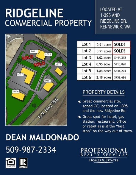 4125 Plaza Way, Kennewick, WA à vendre - Photo du bâtiment - Image 2 de 2