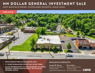 More details for 3070 Mayfield Rd, Cleveland Heights, OH - Retail for Sale