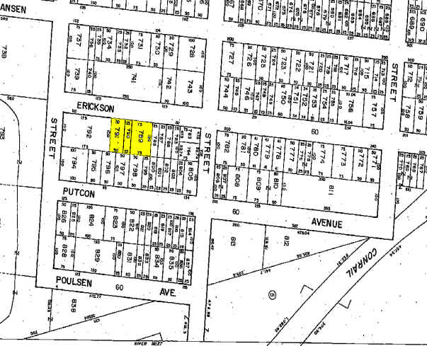 118-122 Erickson Ave, Essington, PA à vendre - Plan cadastral - Image 2 de 7