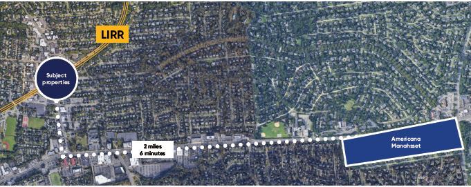 Manhasset Gold Coast Portfolio portfolio of 4 properties for sale on LoopNet.ca - Aerial - Image 3 of 3