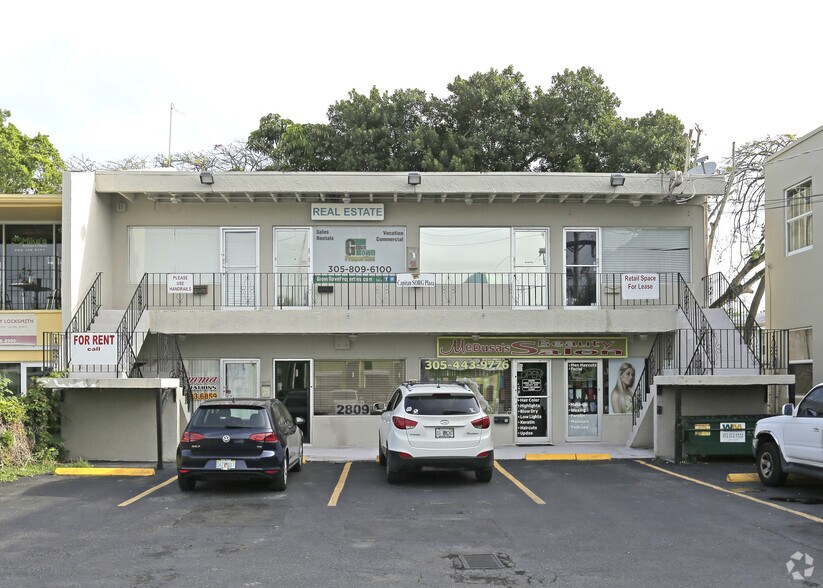 2809 Bird Ave, Miami, FL à louer - Photo du bâtiment - Image 2 de 4