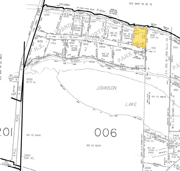 9705-9707 NE Colfax St, Portland, OR à louer - Plan cadastral - Image 3 de 6