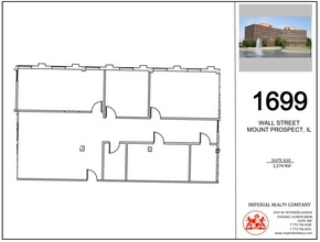 1699 Wall St, Mount Prospect, IL for lease Floor Plan- Image 1 of 8