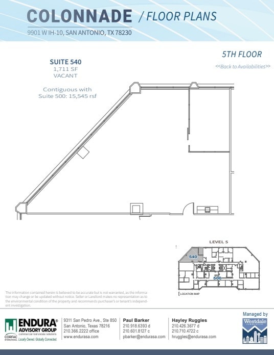 9901 W IH-10, San Antonio, TX for lease Floor Plan- Image 1 of 1