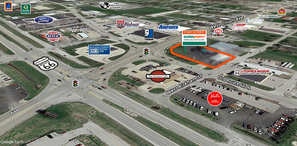 414 N Old Route 66, Litchfield, IL à vendre Photo du bâtiment- Image 1 de 3