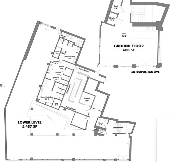 291 Metropolitan Ave, Brooklyn, NY for lease Floor Plan- Image 1 of 1