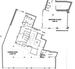 291 Metropolitan Ave, Brooklyn, NY for lease Floor Plan- Image 1 of 1