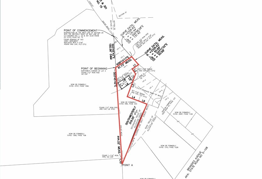 0 US 1 hwy, Callahan, FL for sale - Plat Map - Image 2 of 3