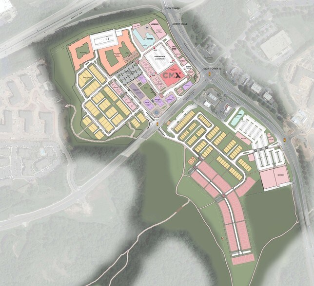 6710 Town Sq, Alpharetta, GA à louer - Aérien - Image 2 de 8