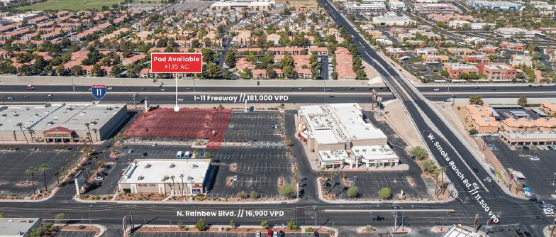 2341 N Rainbow Blvd, Las Vegas, NV à louer - Aérien - Image 2 de 7