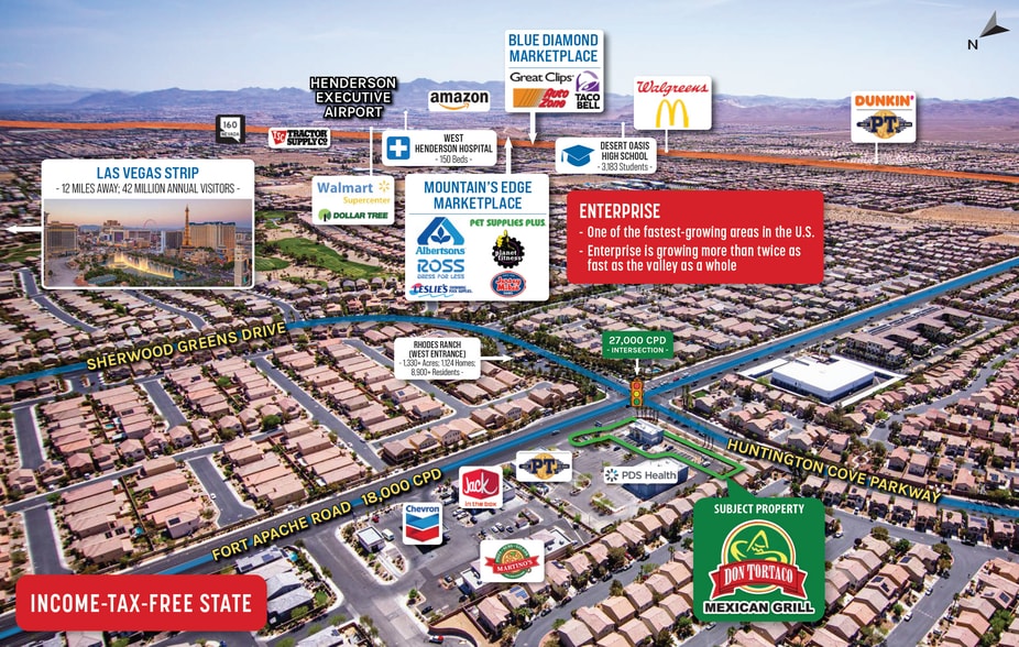 8275 S Fort Apache Rd, Las Vegas, NV for sale - Building Photo - Image 3 of 6