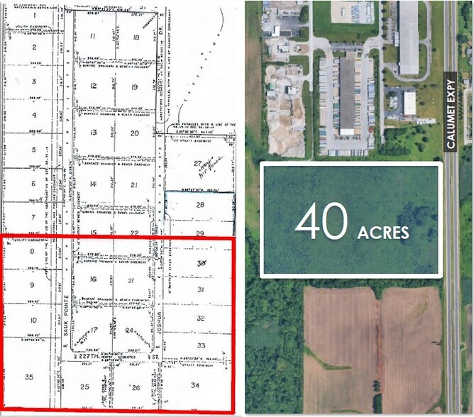 Joshua Dr & I-394, Sauk Village, IL for sale - Building Photo - Image 1 of 1