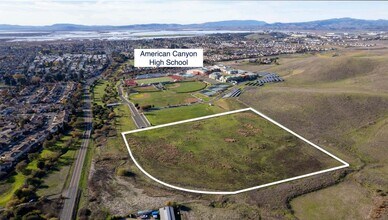 1201 American Canyon Rd, American Canyon, CA - Aérien Vue de la carte - Image1