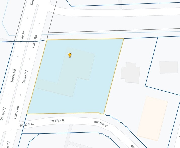 3650-3690 Davie Rd, Davie, FL for lease - Plat Map - Image 2 of 2