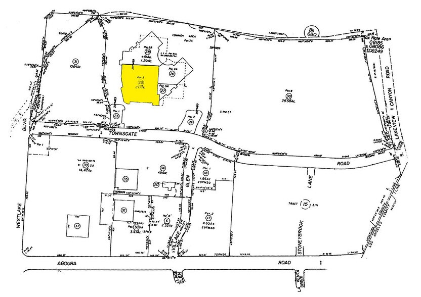 2801 Townsgate Rd, Westlake Village, CA à louer - Plan cadastral - Image 2 de 14