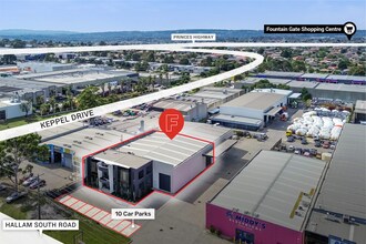 72-74 Hallam South Rd, Hallam, VIC - Aerial  map view - Image1