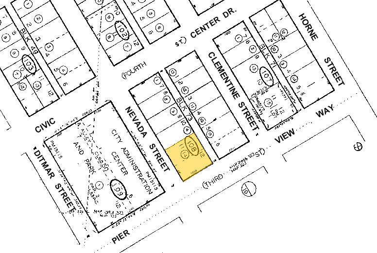 804 Pier View Way, Oceanside, CA for lease - Plat Map - Image 2 of 4