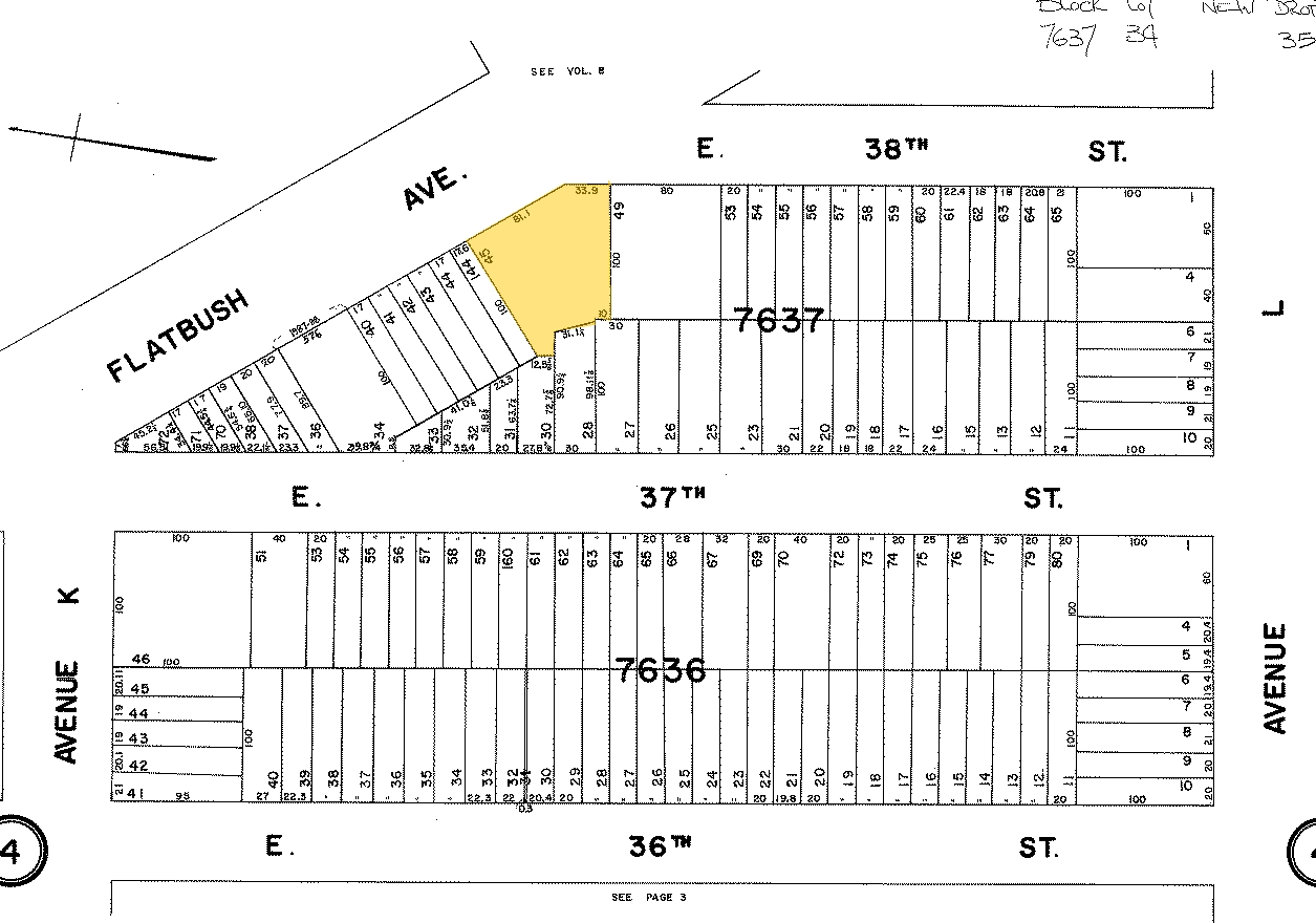 1860 Flatbush Ave, Brooklyn, NY à vendre Plan cadastral- Image 1 de 1