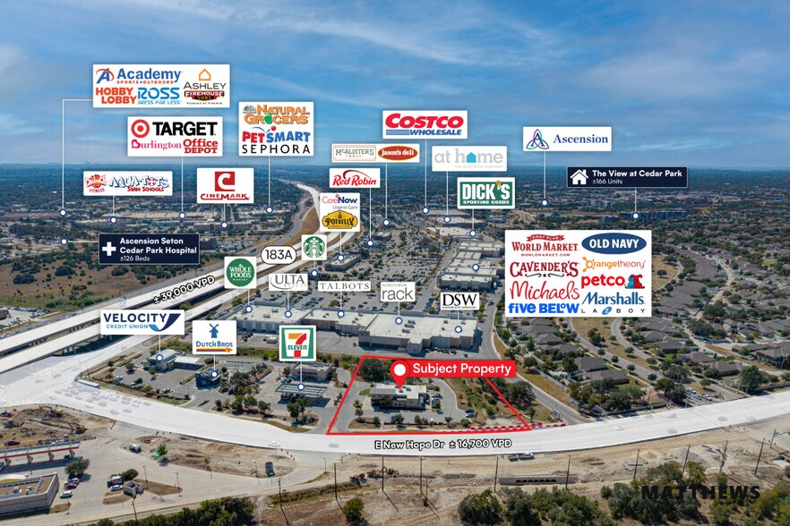 1210 E New Hope Dr, Cedar Park, TX à vendre - Photo du bâtiment - Image 3 de 3