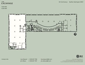 821 2nd Ave, Seattle, WA for lease Floor Plan- Image 1 of 1