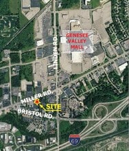 5083-5085 Miller Rd, Flint, MI - Aérien  Vue de la carte