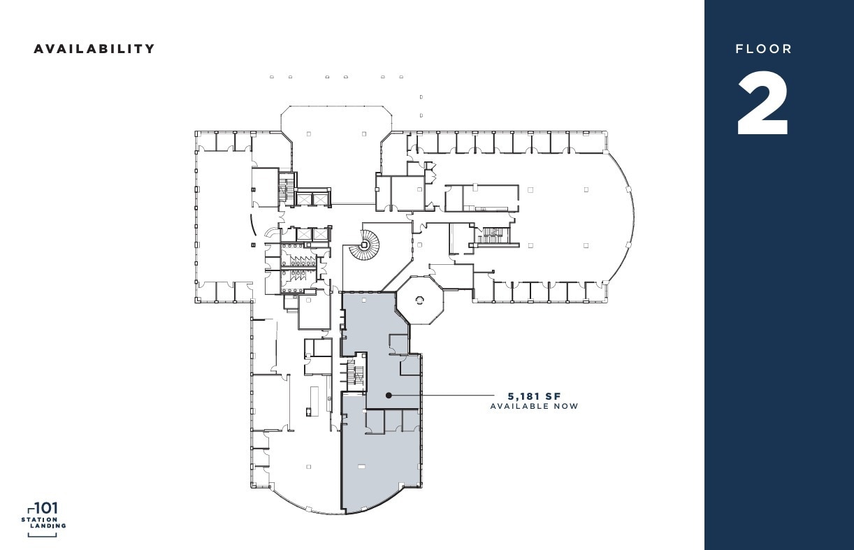 101 Station Landing, Medford, MA for lease Floor Plan- Image 1 of 1