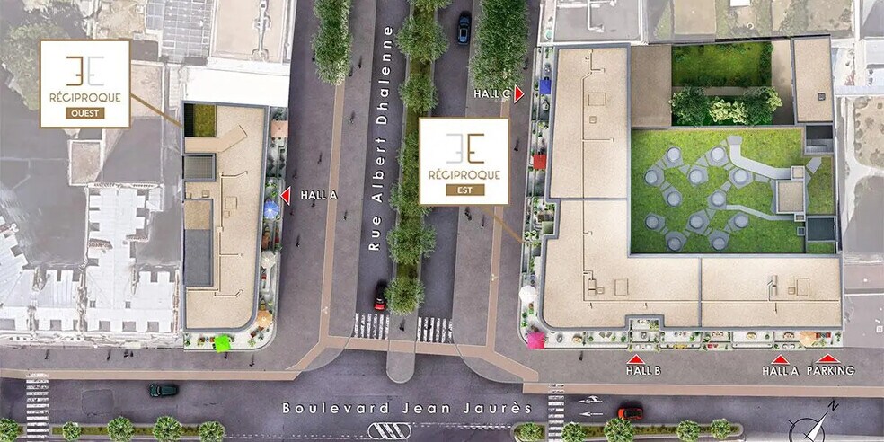 Office in Saint-Ouen-sur-Seine for sale - Building Photo - Image 2 of 4